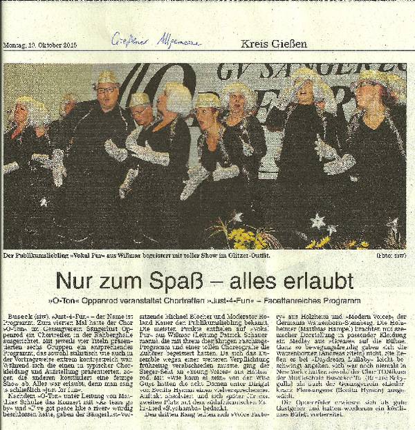 Nur zum Spaß - alles erlaubt